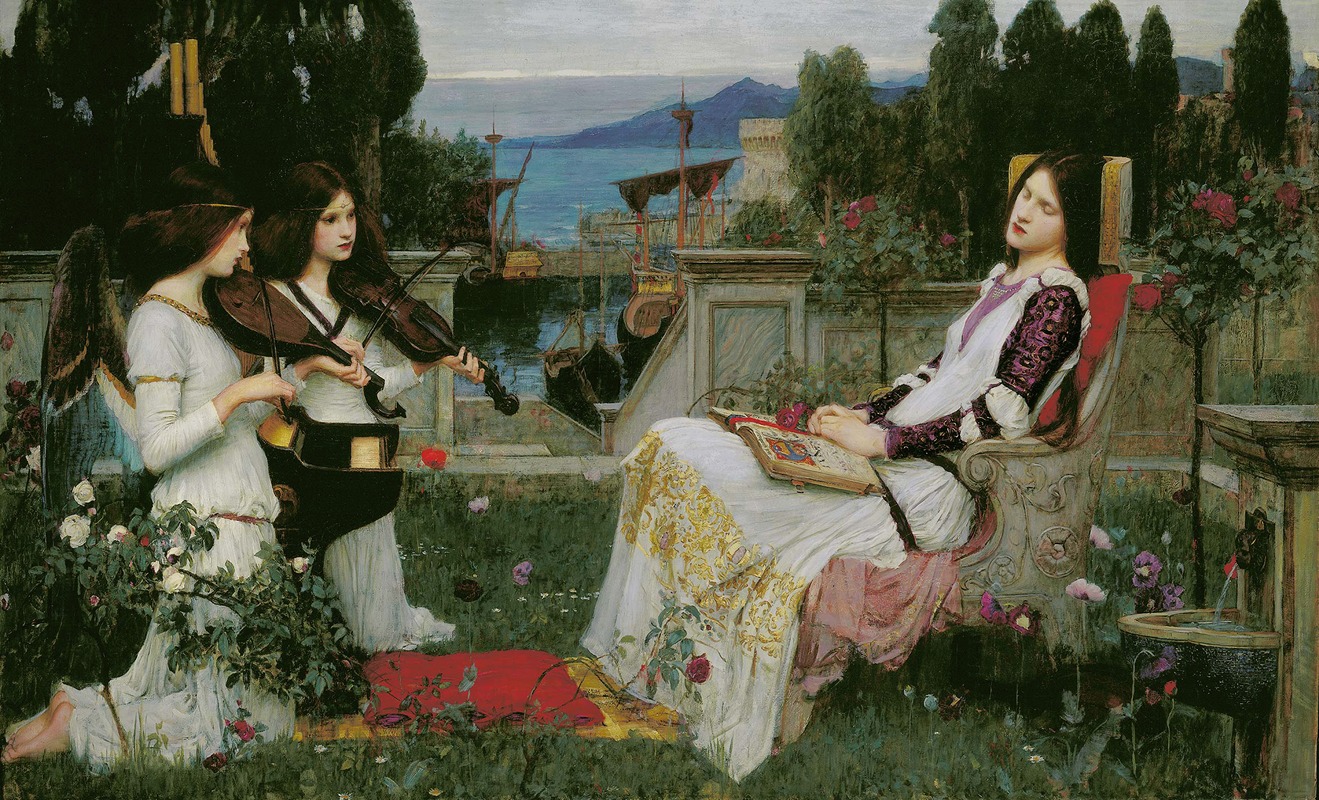 John William Waterhouse - St Cecilia