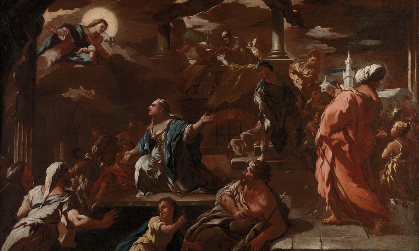 Luca Giordano - The Vision of Saint Mary of Egypt