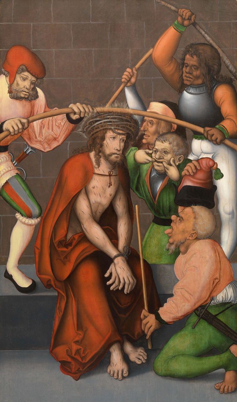Master of the Pflock Altarpiece - Crowning of Thorns