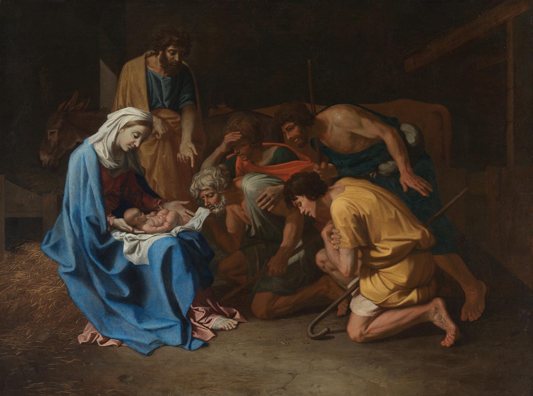 Nicolas Poussin - Adoration of the Shepherds