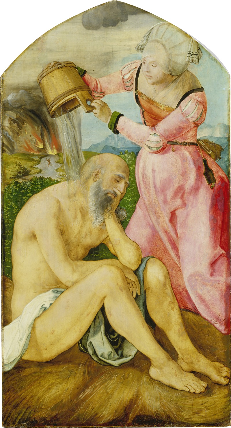 Albrecht Dürer - Job on the Dungheap
