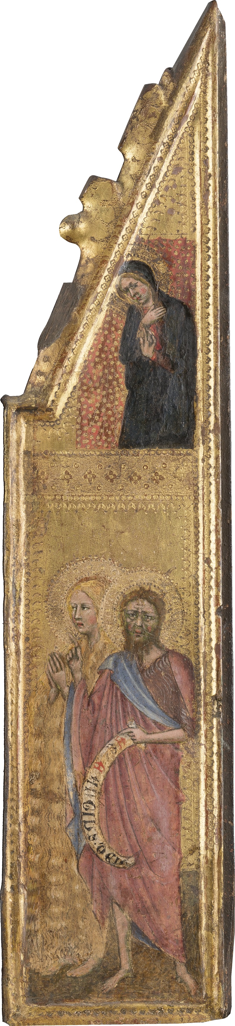 Cristoforo di Bindoccio - St. John the Baptist, Mary Egyptica, Maria Annunziata