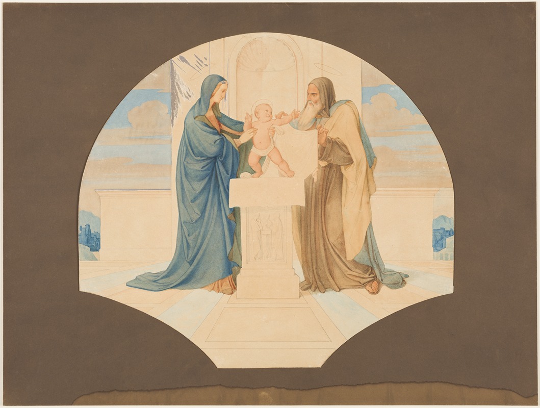 Eduard von Steinle - Darstellung Jesu im Tempel – Selig, die reinen Herzens sind