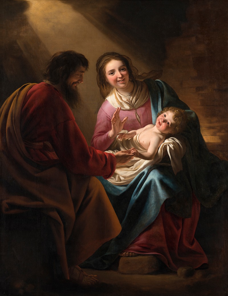 Gerard van Honthorst - The Holy Family