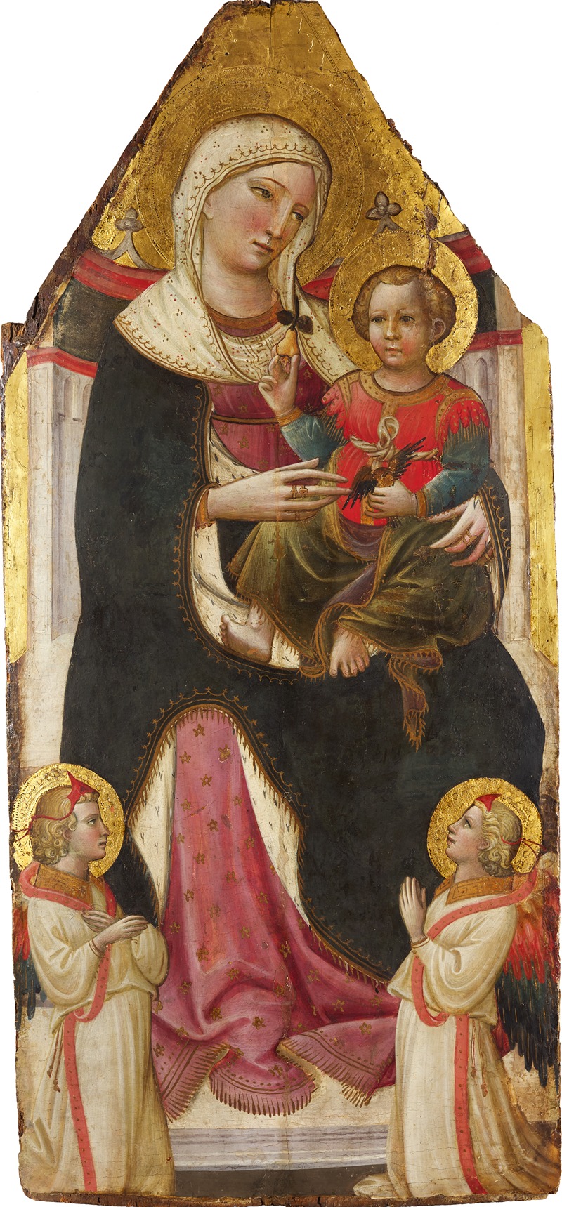 Giovanni Dal Ponte - Enthroned Madonna and Child with Angels