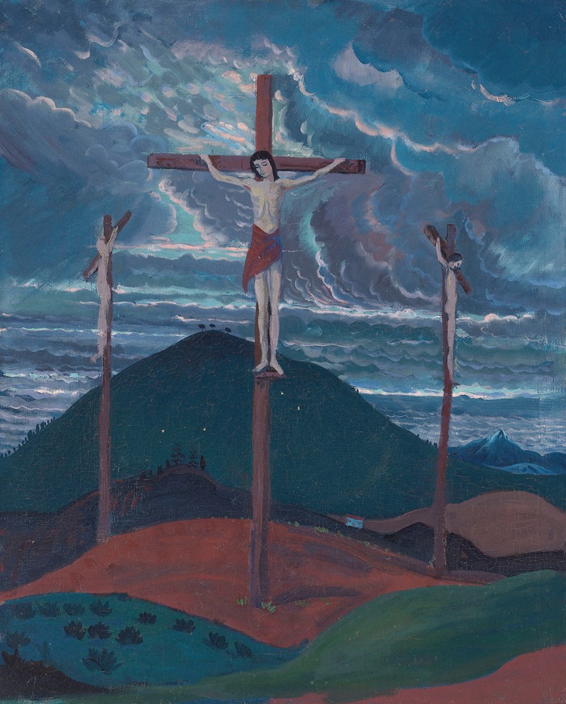 James Dickson Innes - Crucifixion