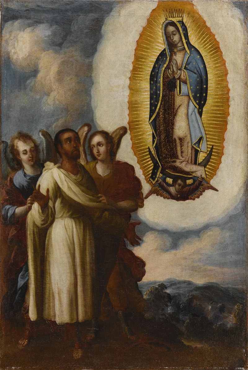 Juan Rodríguez Juárez - Virgen de Guadalupe y Juan Diego