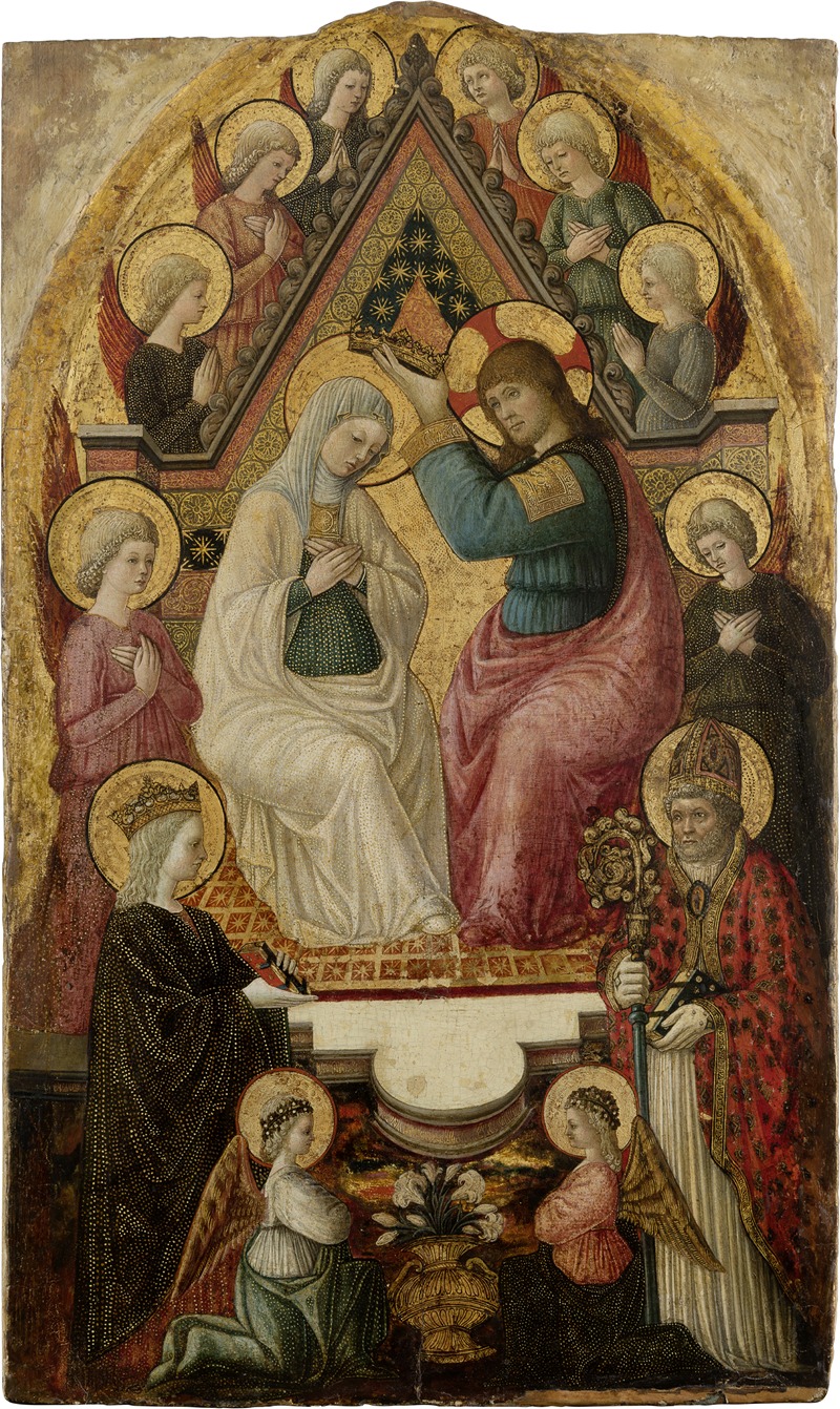 Lucchese Master - The Coronation of the Virgin