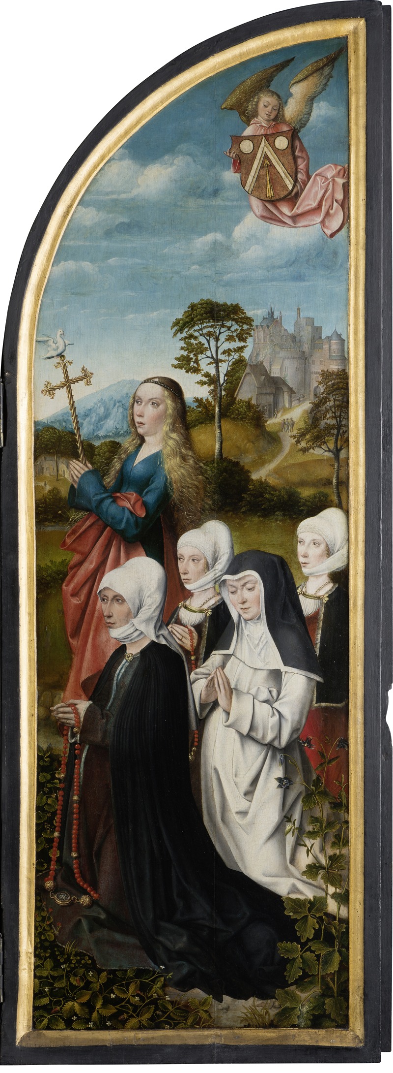 Master of Frankfurt - St Margret with Donors