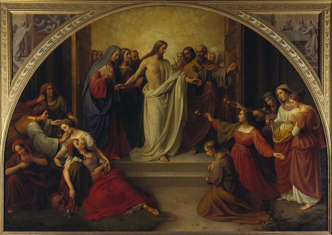 Wilhelm Von Schadow - The parable of the wise and foolish virgins