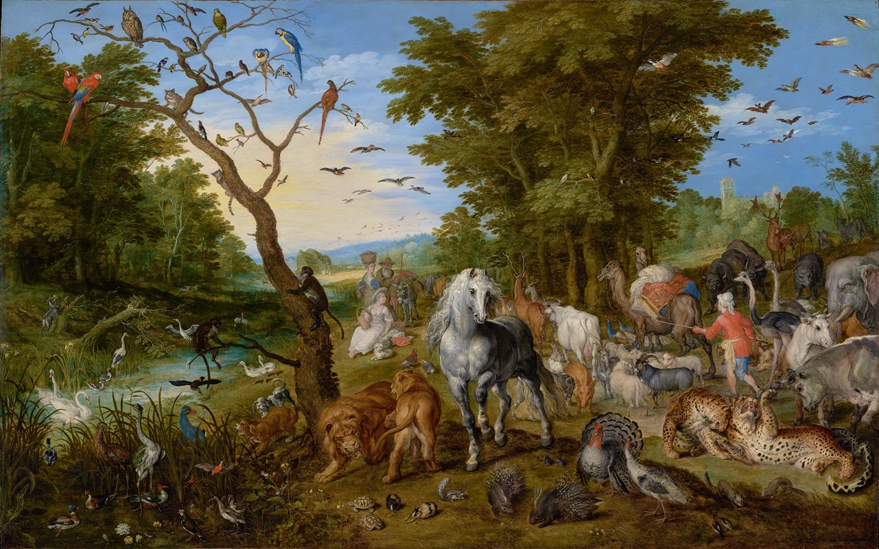 Jan Brueghel The Elder - The Entry of the Animals into Noah’s Ark