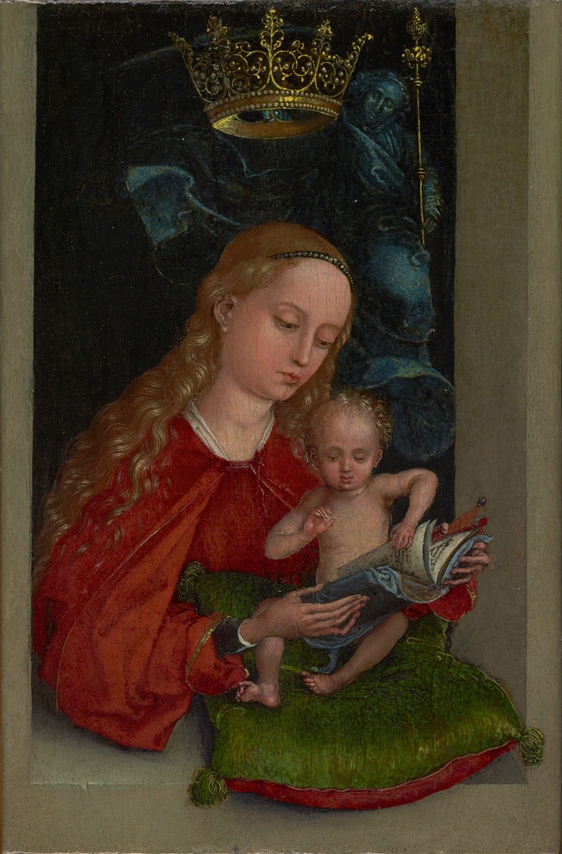 Martin Schongauer - Madonna and Child in a Window