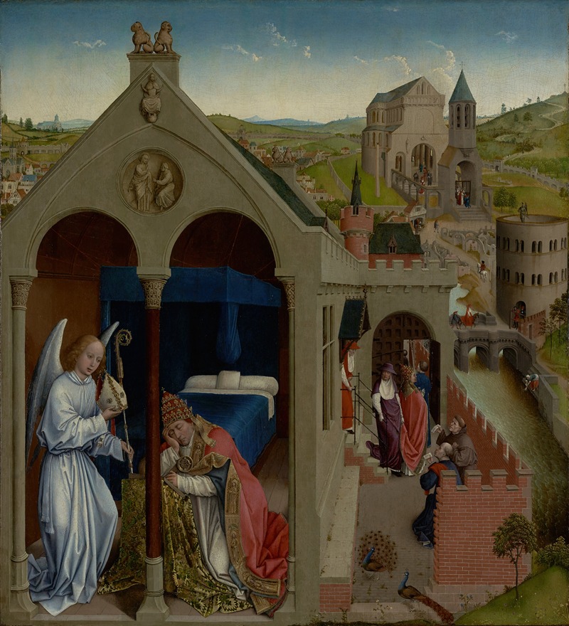 Workshop of Rogier van der Weyden - The Dream of Pope Sergius