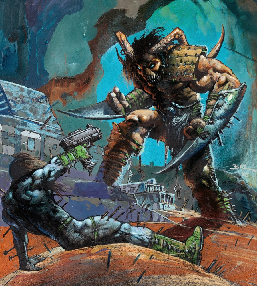 FAKK2 - Lord Tyler by Simon Bisley - Artvee