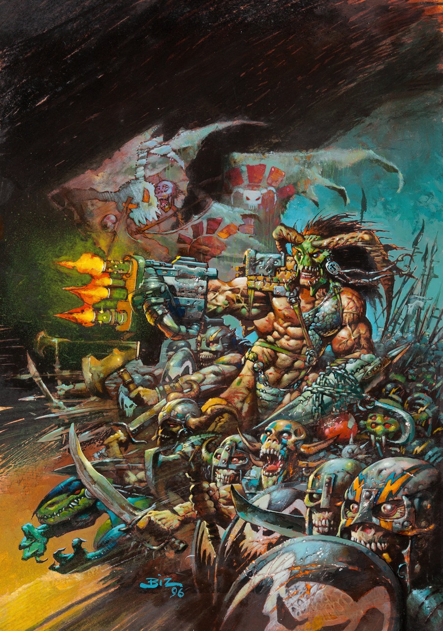 FAKK2 Illustration Lord Tyler and Army by Simon Bisley - Artvee