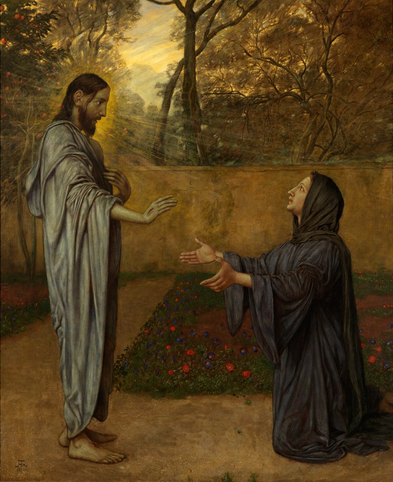 Hans Thoma - Christus als Gärtner