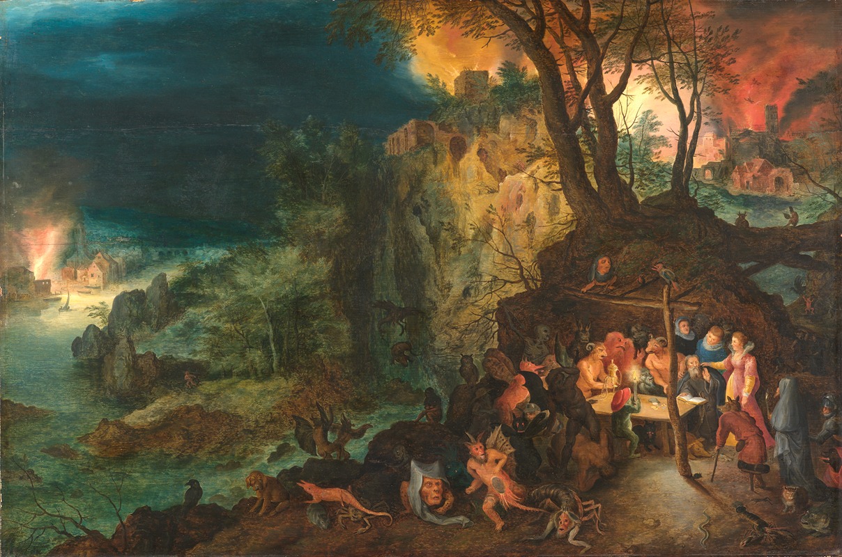 Jan Brueghel - The temptation of St. Anthony