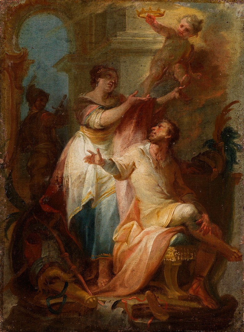 Johann Wolfgang Baumgartner - Die Heiligen Theodora von Alexandrien und Didymus