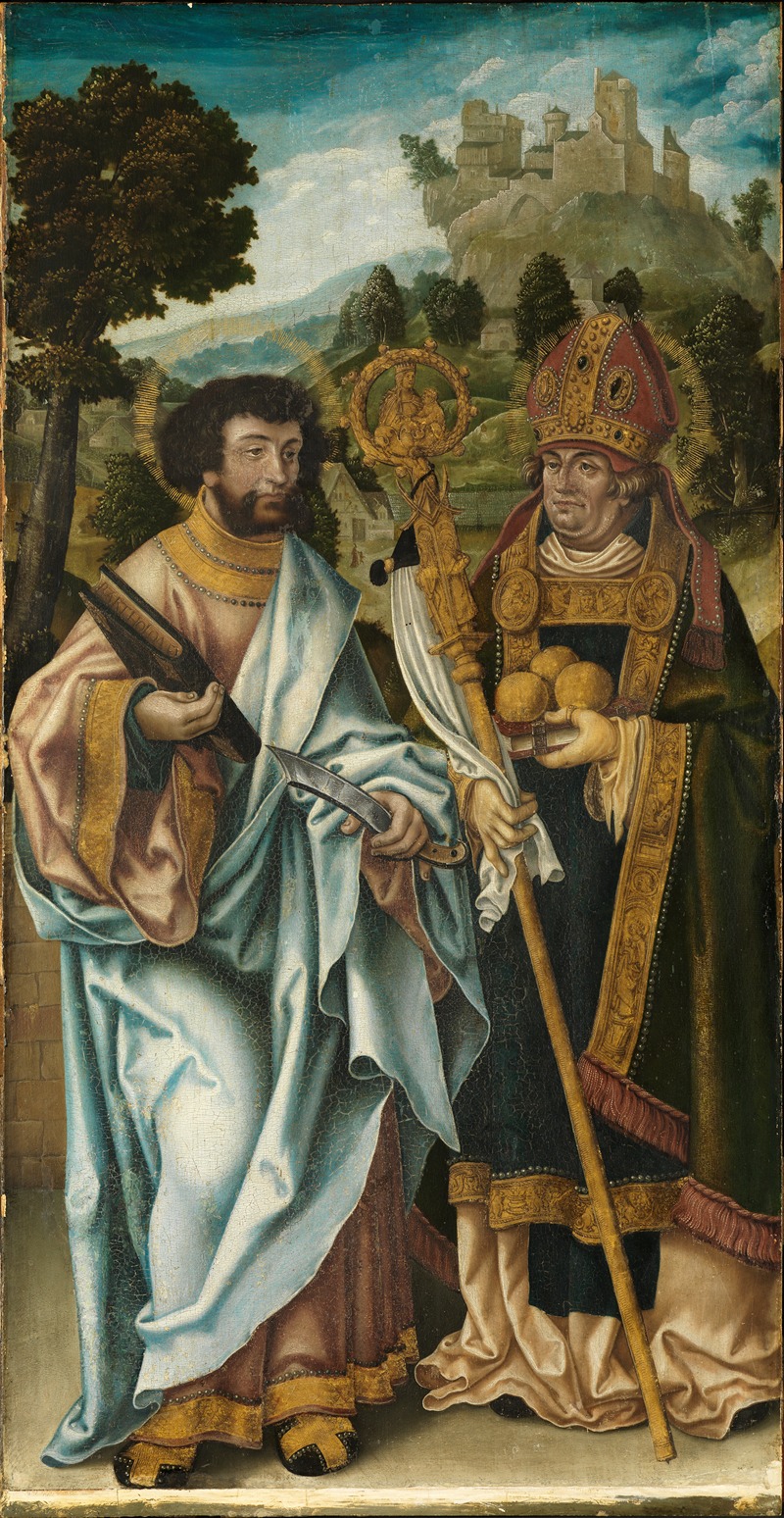 Jörg Breu The Elder - Die Heiligen Bartholomäus und Nikolaus