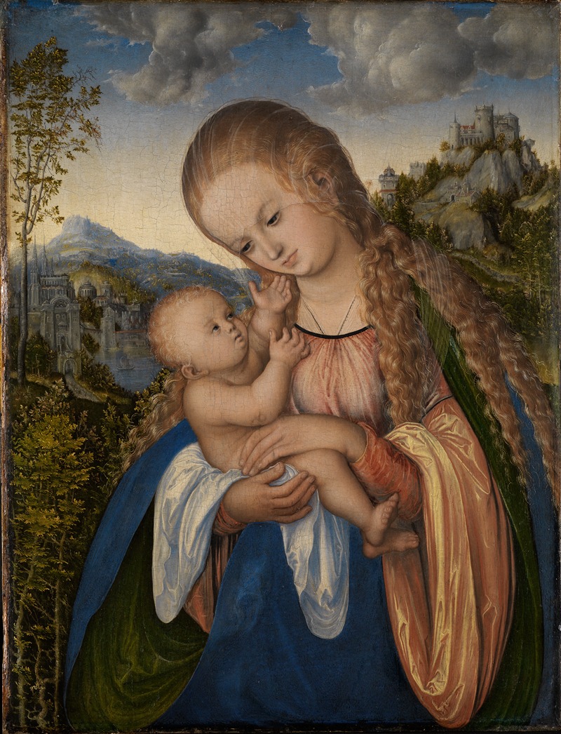 Lucas Cranach the Elder - Maria mit dem Kinde