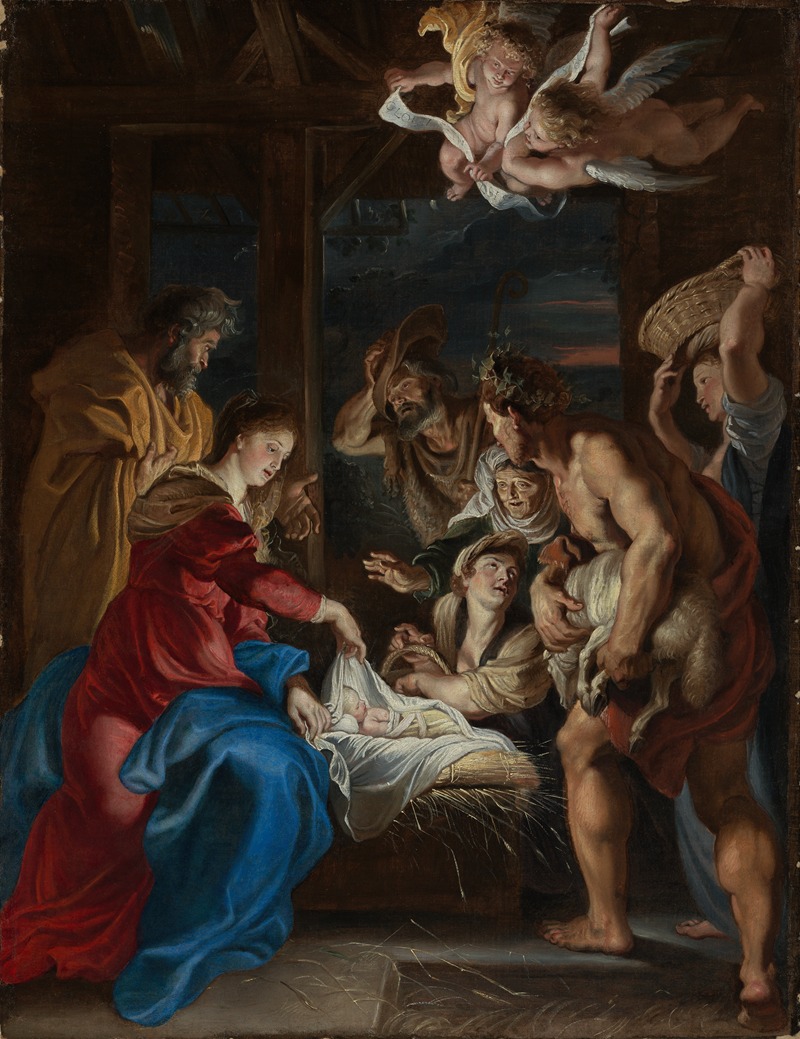 Peter Paul Rubens - Die Anbetung der Hirten