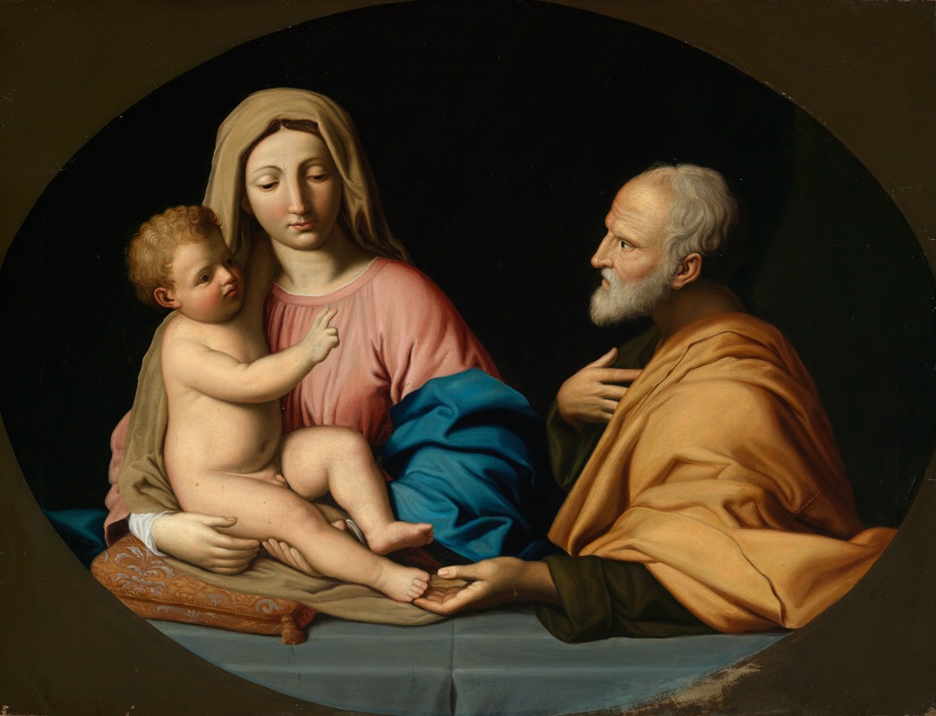 Giovanni Battista Salvi da Sassoferrato - Die Heilige Familie