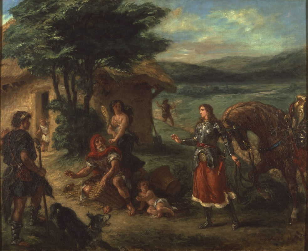 Eugène Delacroix - Erminia and the Shepherds