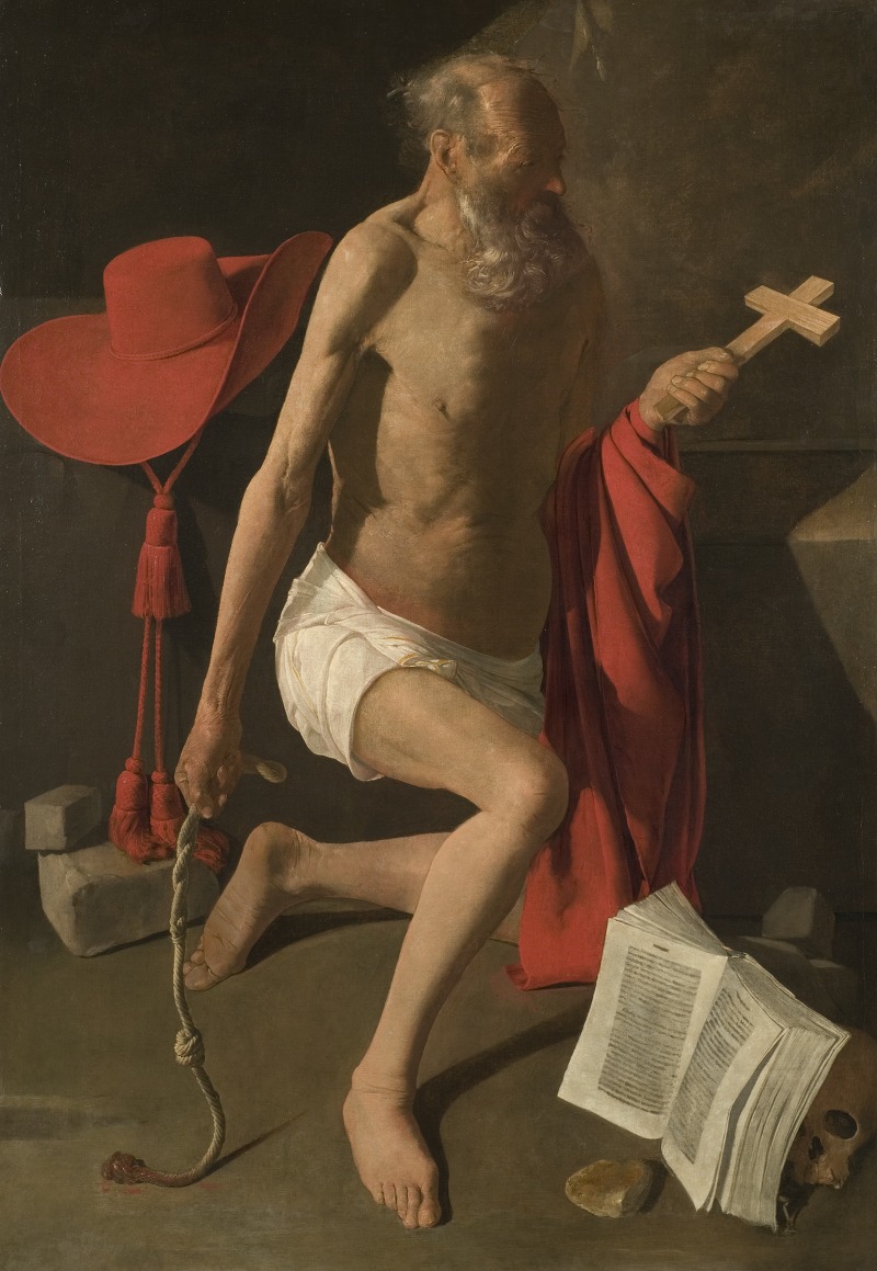 Georges de La Tour - The Penitent St Jerome