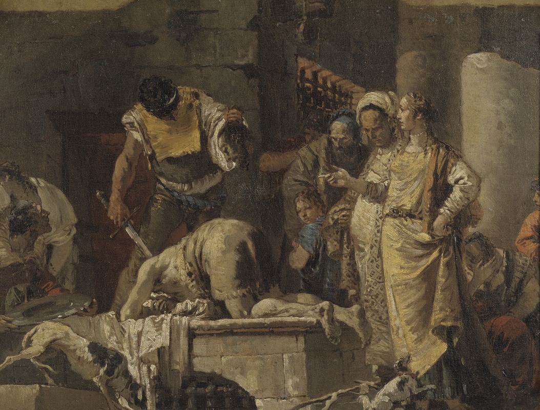 Giovanni Battista Tiepolo - The Beheading of St John the Baptist