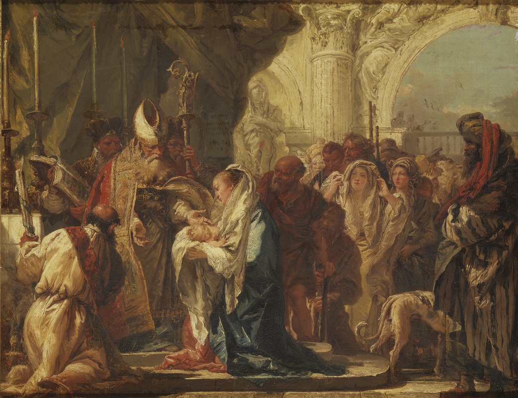 Giovanni Domenico Tiepolo - The Presentation in the Temple
