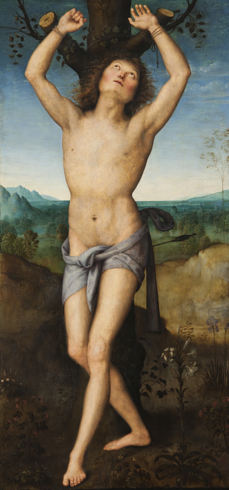 Pietro Perugino - St Sebastian
