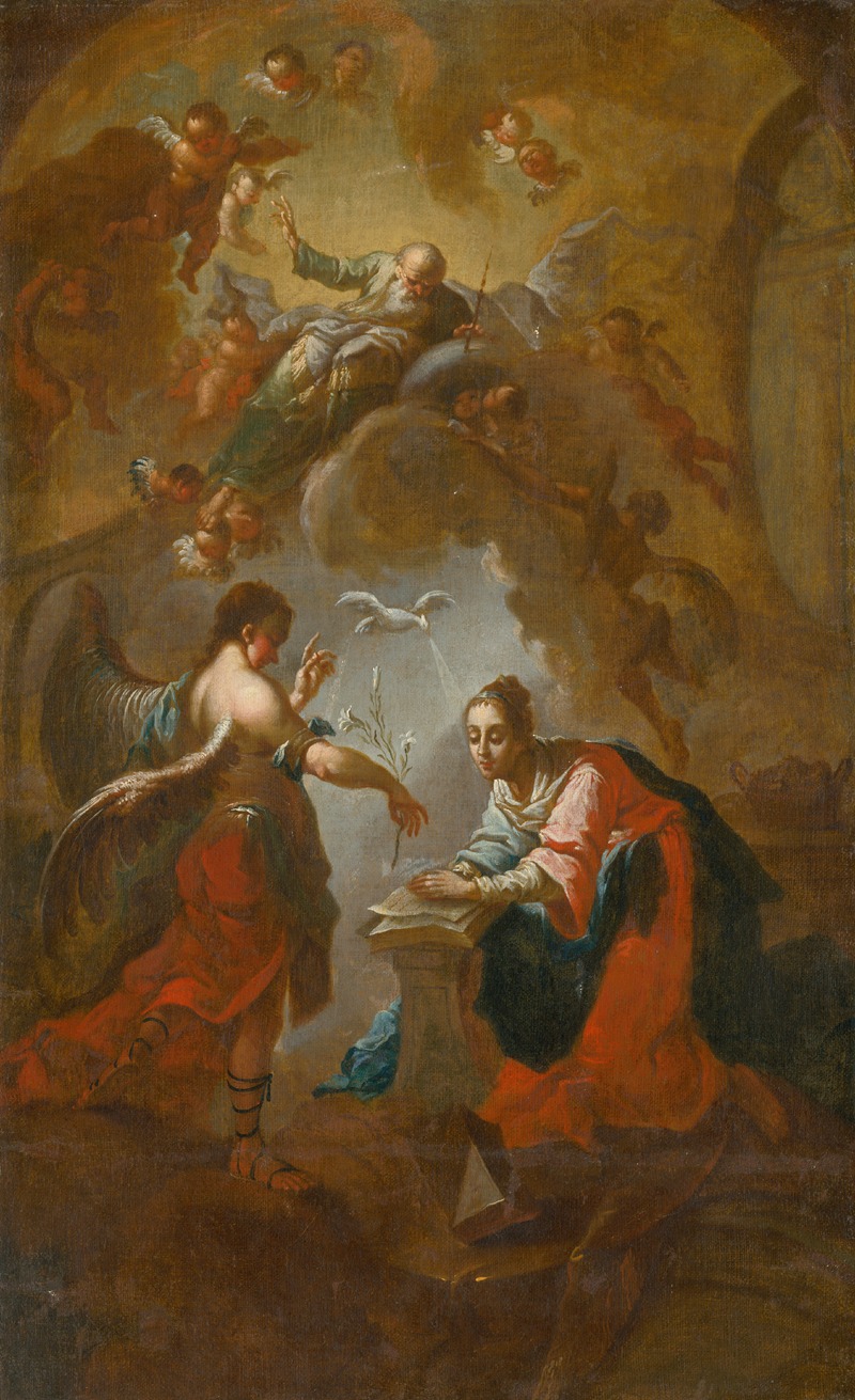 Johann Ignaz Cimbal - Annunciation