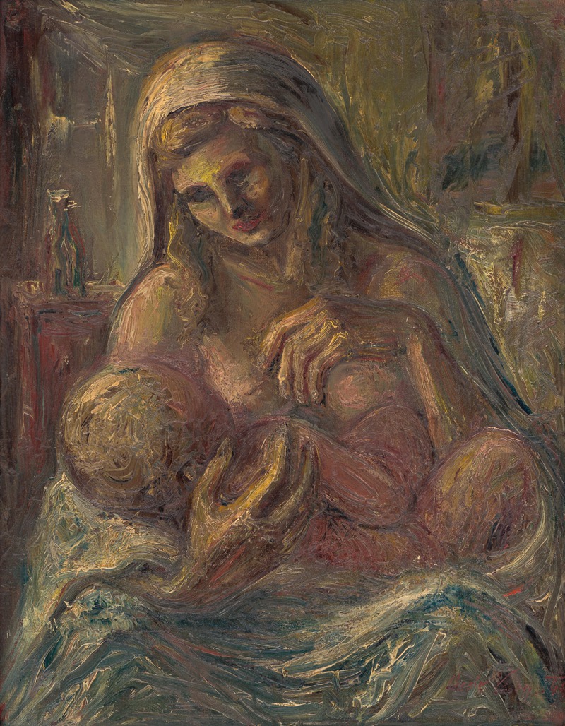 Ľudovít Varga - Madonna and Child