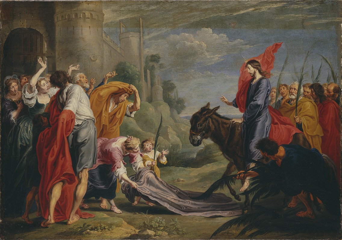 Willem van Herp - The Entry into Jerusalem