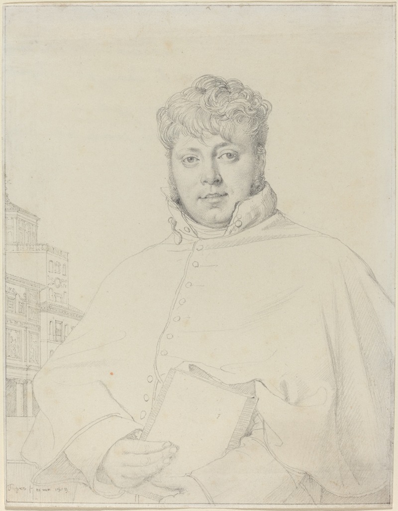 Jean Auguste Dominique Ingres - Auguste-Jean-Marie Guénepin