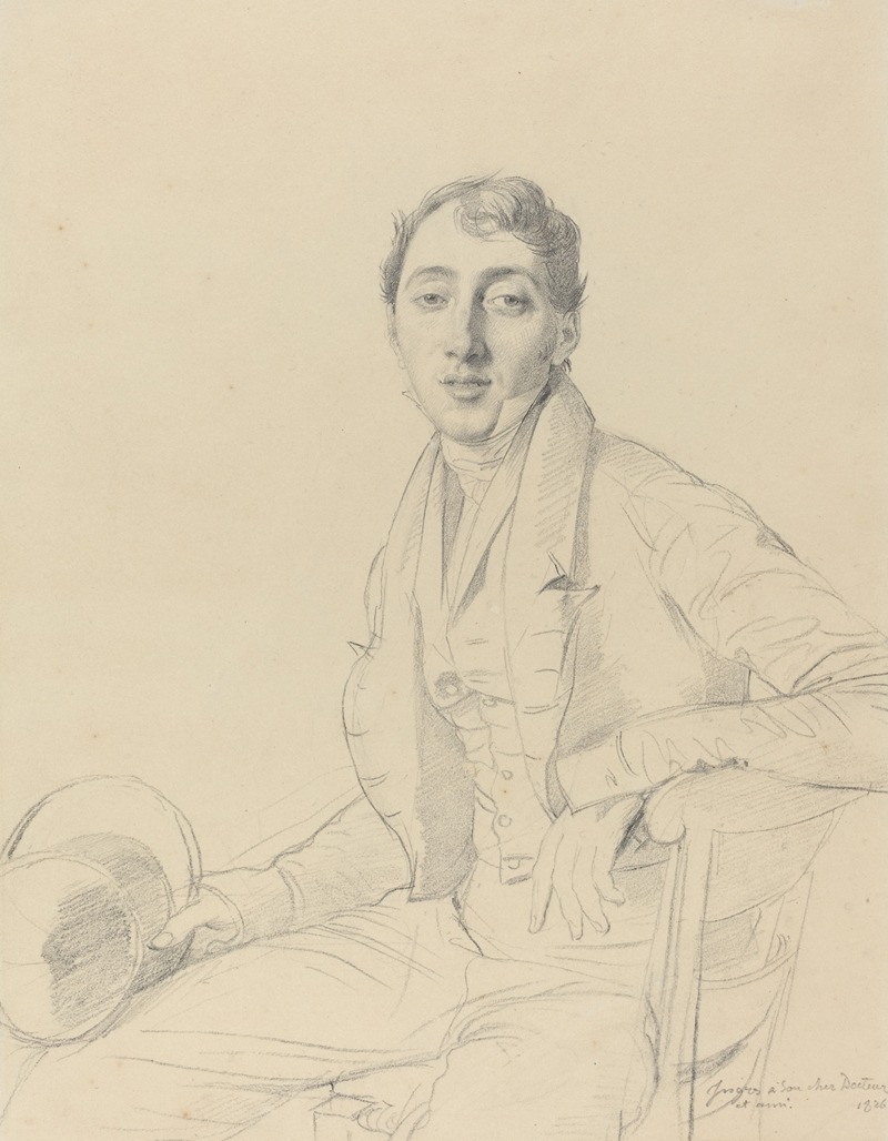 Jean Auguste Dominique Ingres - Dr. Louis Martinet
