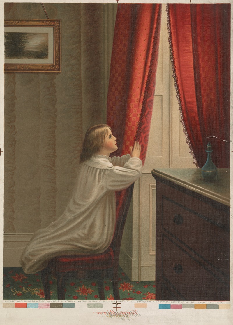 Chicago Lithographing Co. - Morning prayer