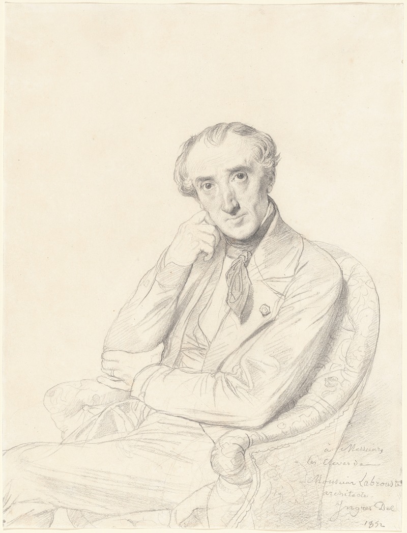 Jean Auguste Dominique Ingres - Henri Labrouste