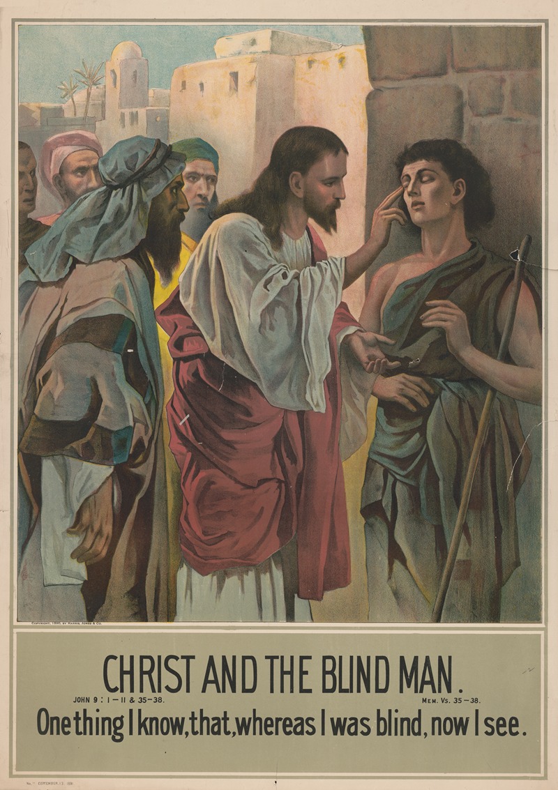 Harris, Jones & Co - Christ and the blind man