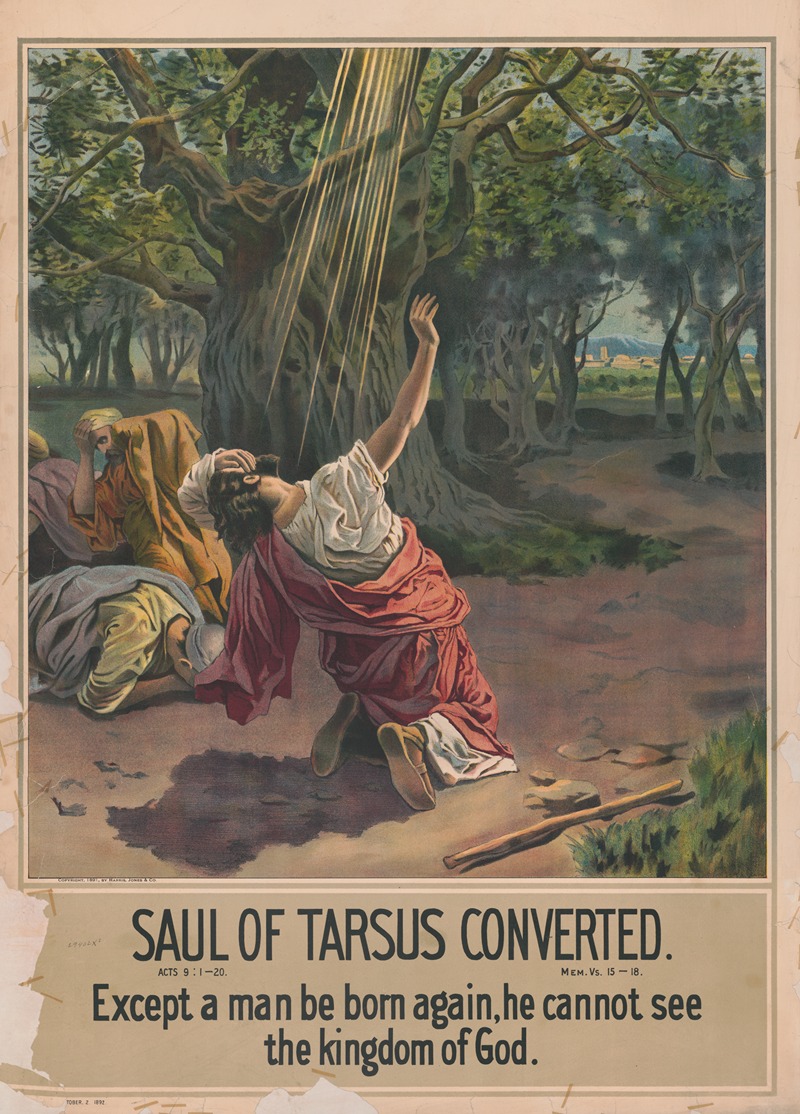 Harris, Jones & Co - Saul of Tarsus converted