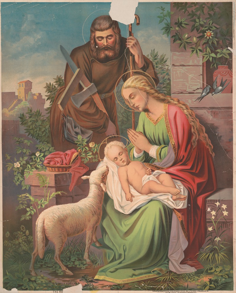 Krebs Lithographing Company. - The holy family