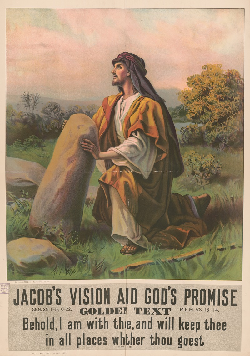 Providence Lith. Co - Jacob’s vision and God’s promise