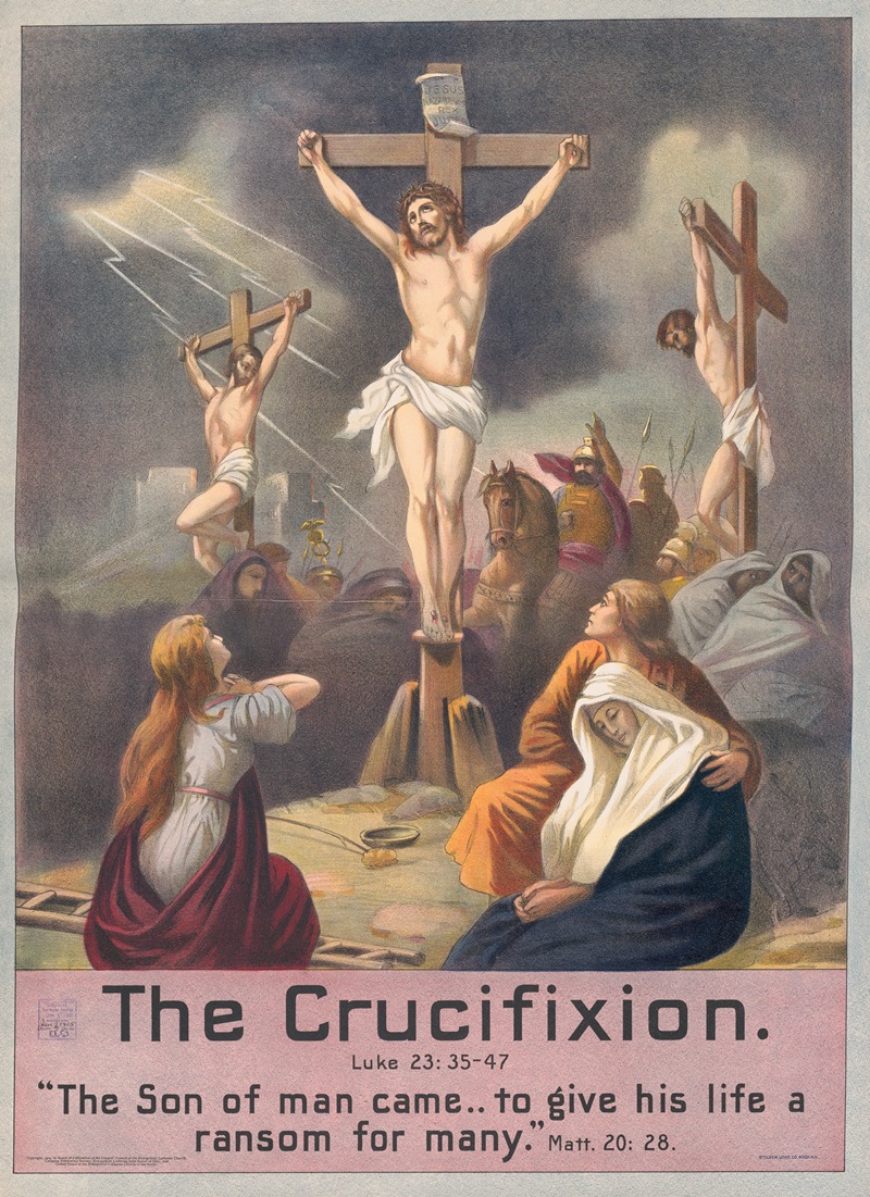 Stecher Litho. Co - The crucifixion
