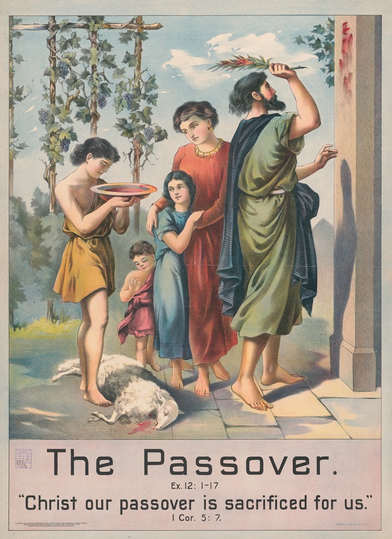 Stecher Litho. Co - The Passover