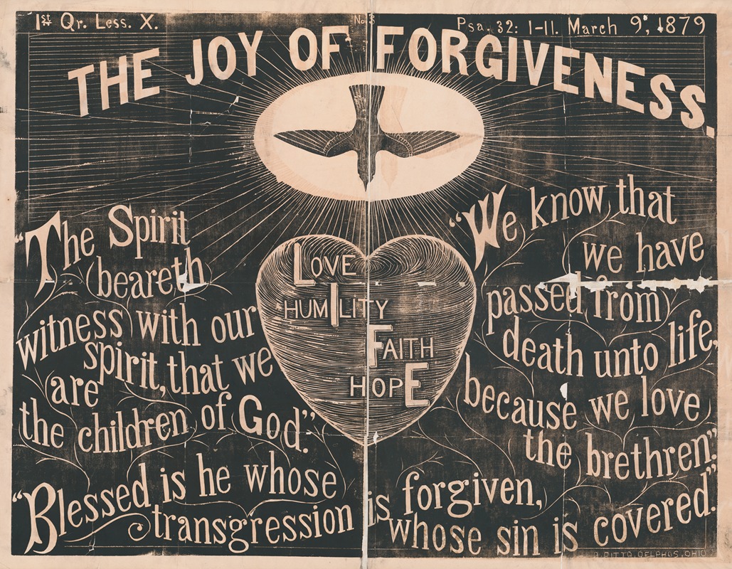 A. Ditta - The joy of forgiveness