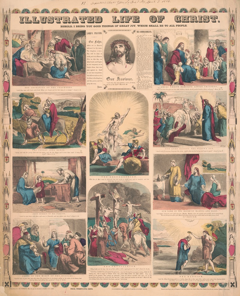 A. H. Jocelyn - Illustrated life of Christ