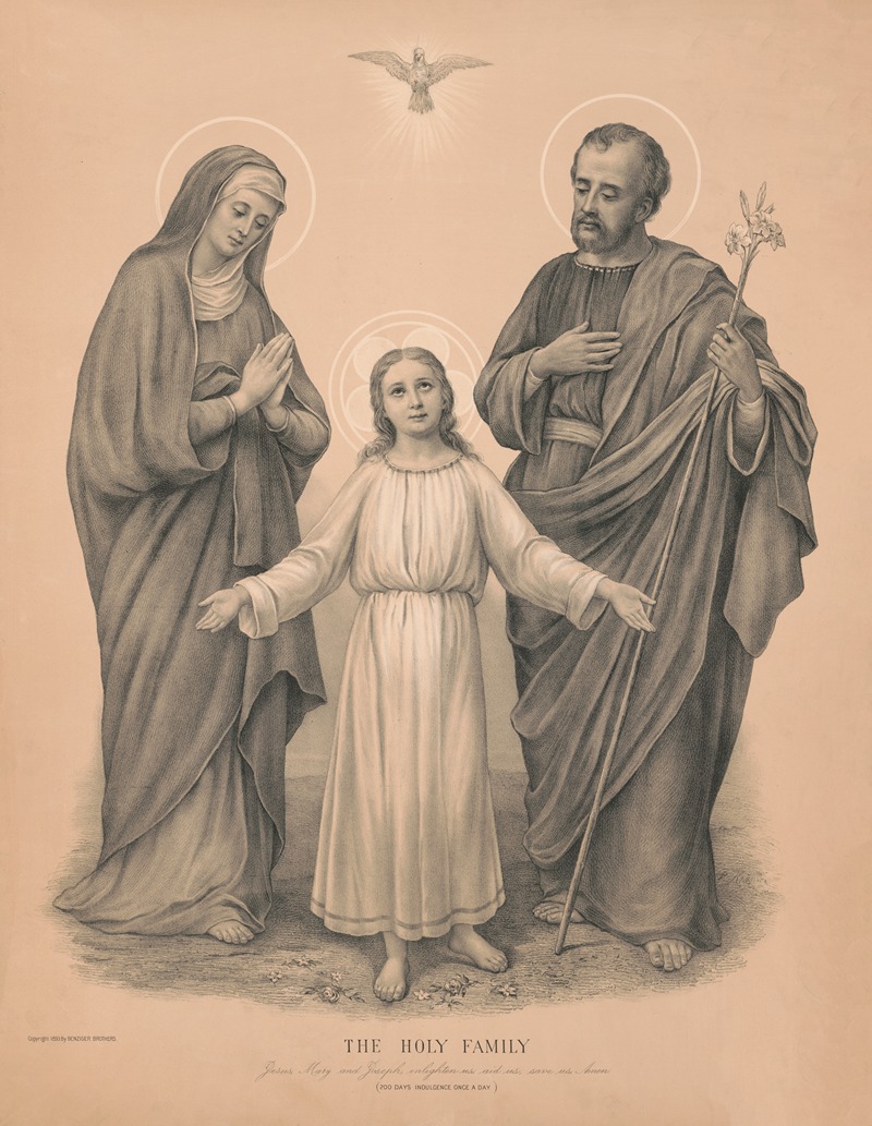 Benziger Brothers - The holy family