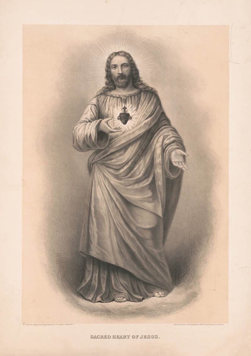 George H. Walker & Co. - Sacred heart of Jesus