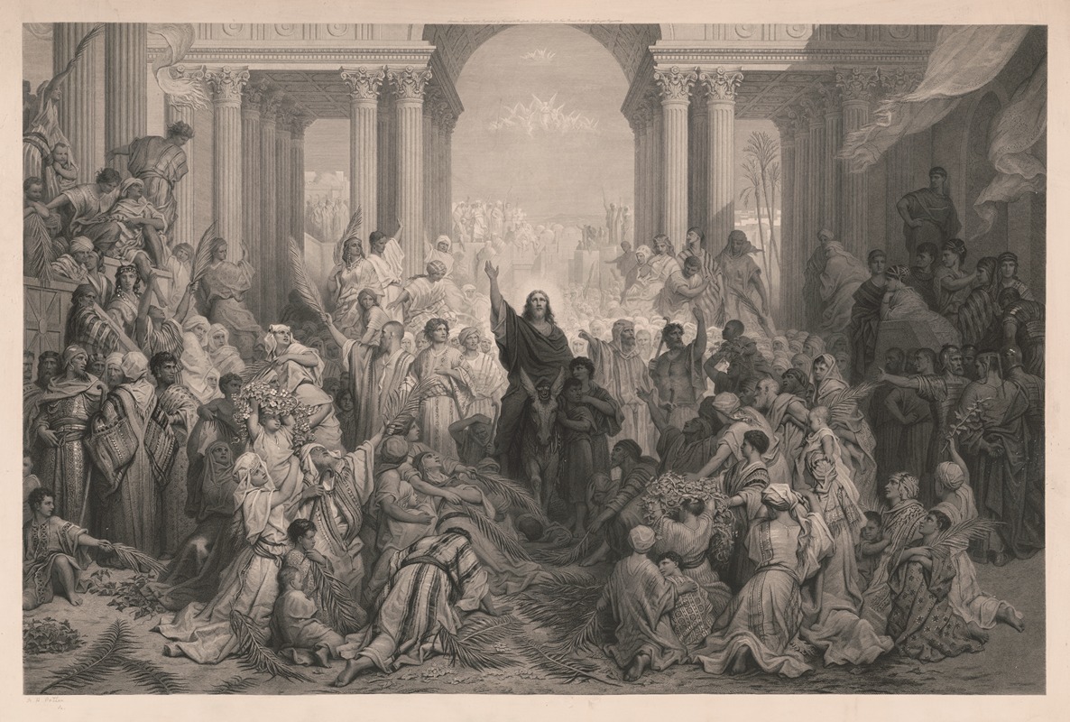 Gustave Doré - Christ’s entry into Jerusalem