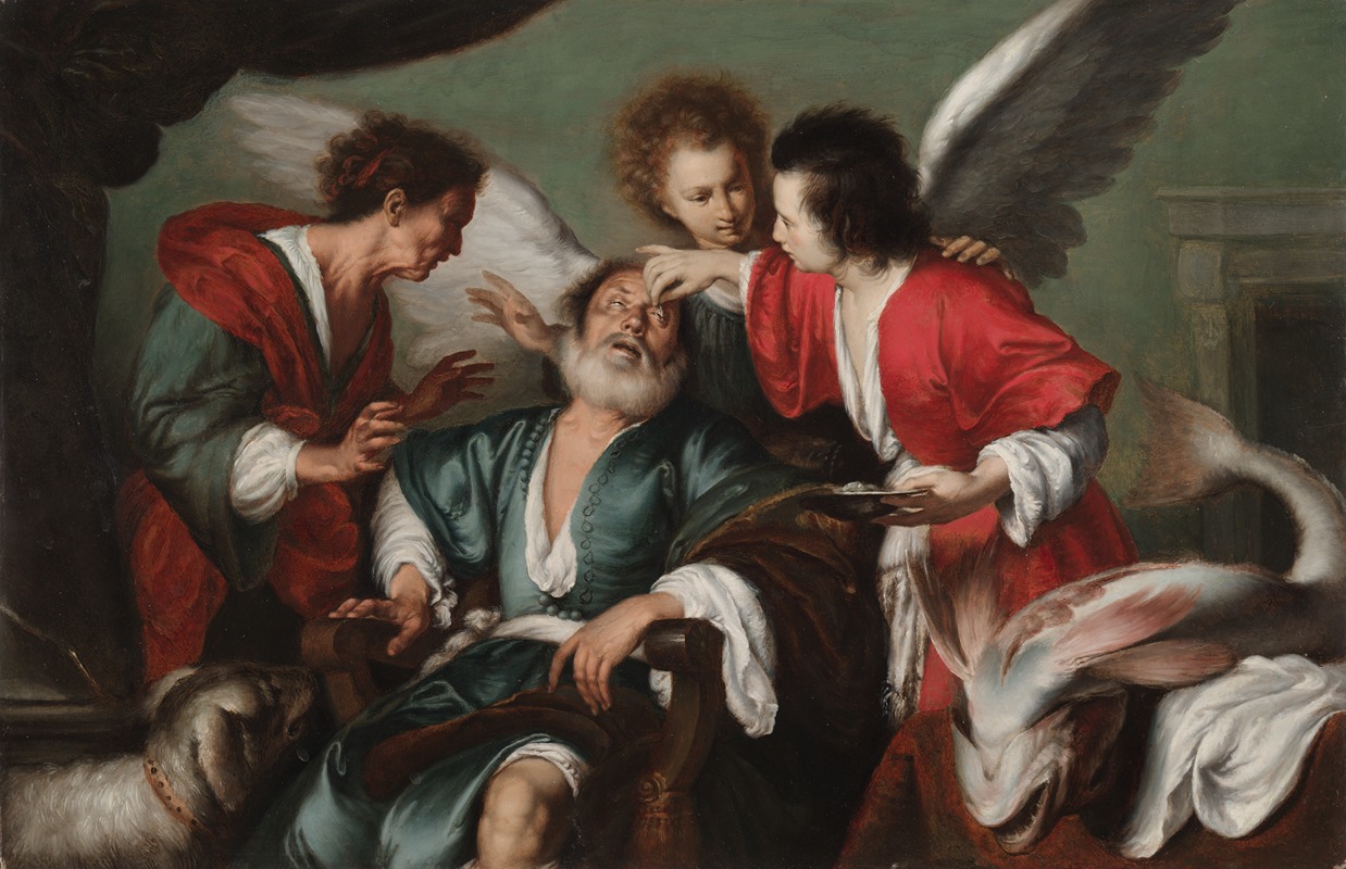 Bernardo Strozzi - The Healing of Tobit